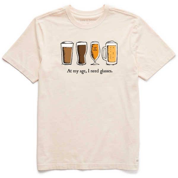 Men's Crusher Tee - Need Glasses Beer