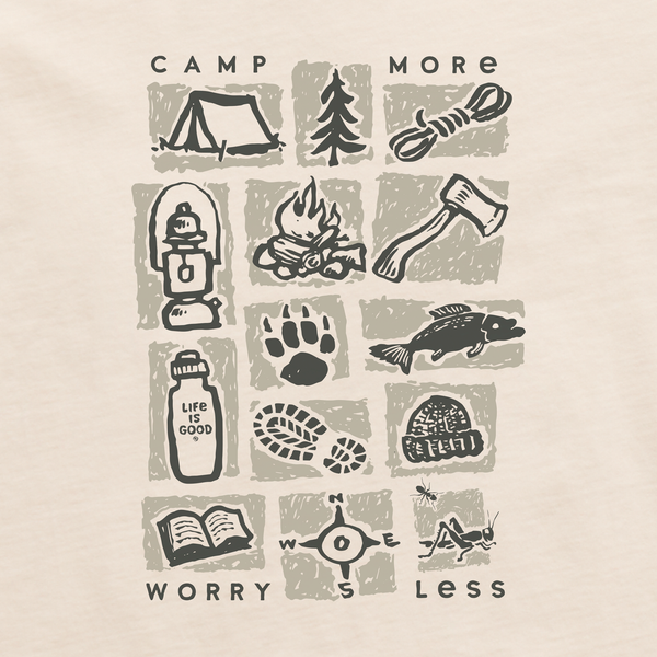 Men's Long Sleeve Crusher Tee - Camp More