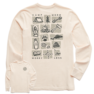 Men's Long Sleeve Crusher Tee - Camp More