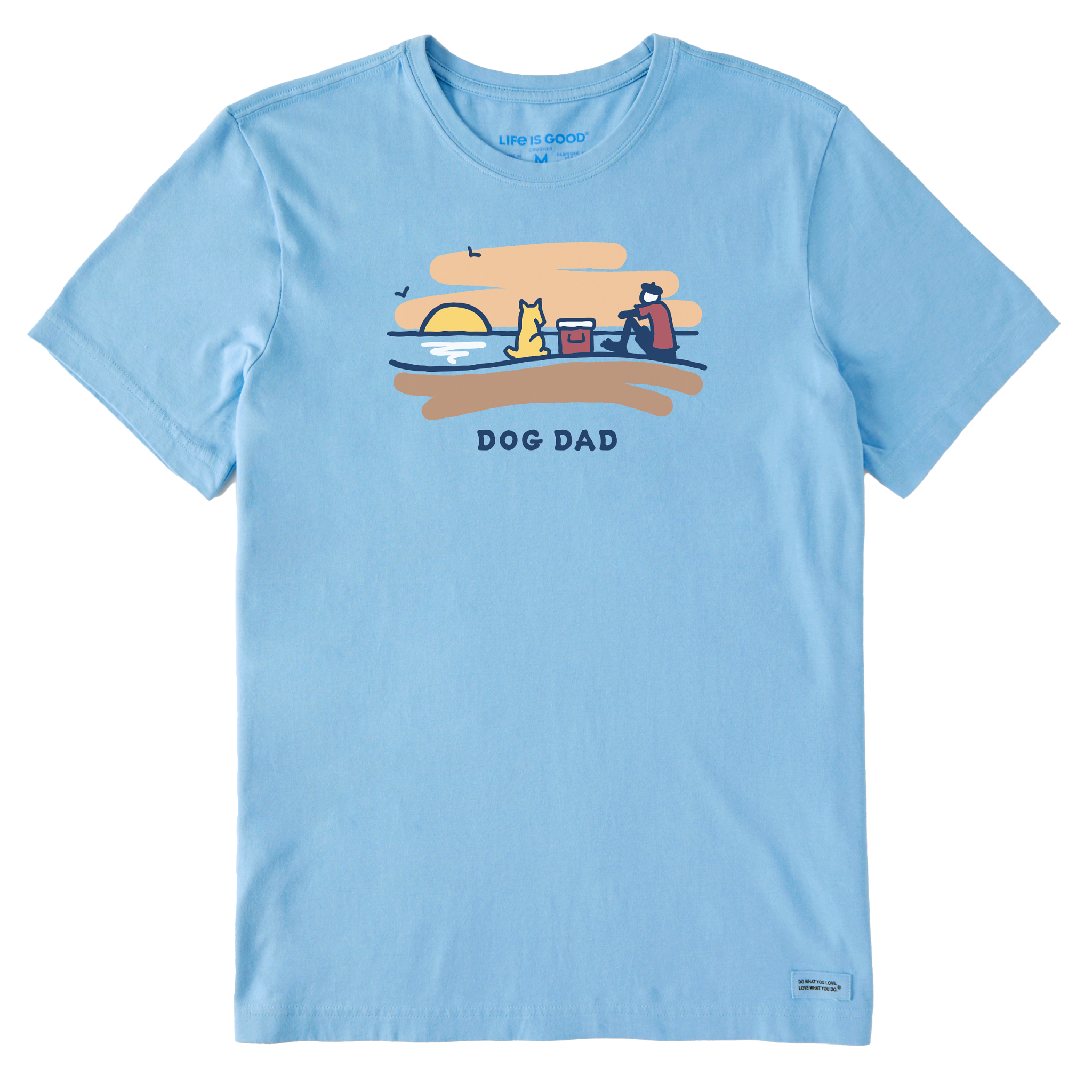 Men's Crusher-LITE Tee - Beach Dog Dad
