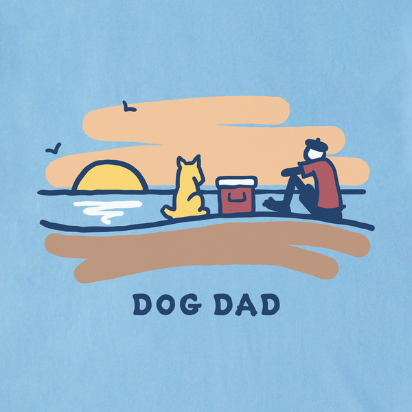 Men's Crusher-LITE Tee - Beach Dog Dad