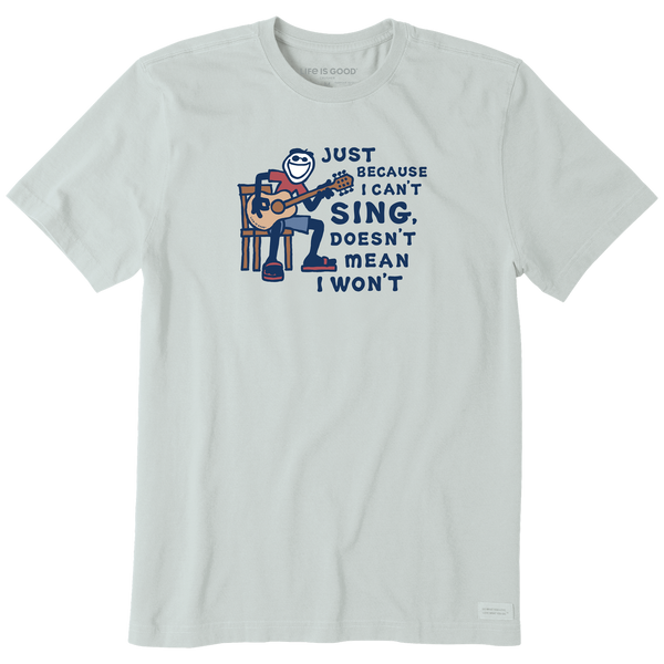 Men's Crusher-LITE Tee - Jake can't Sing (Fog Gray)