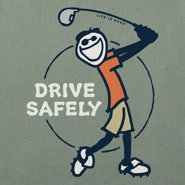 Men's Crusher-LITE Tee - Jake Golf Drive Safely