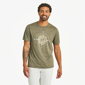 Men's Sun Crusher Tee - Tribal Compass