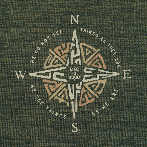 Men's Sun Crusher Tee - Tribal Compass