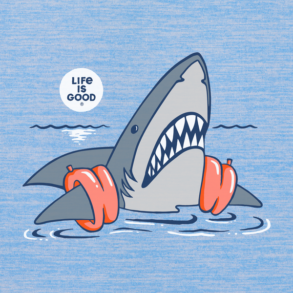 Kids Long Sleeve Sun Crusher - Shark Floaty Swim