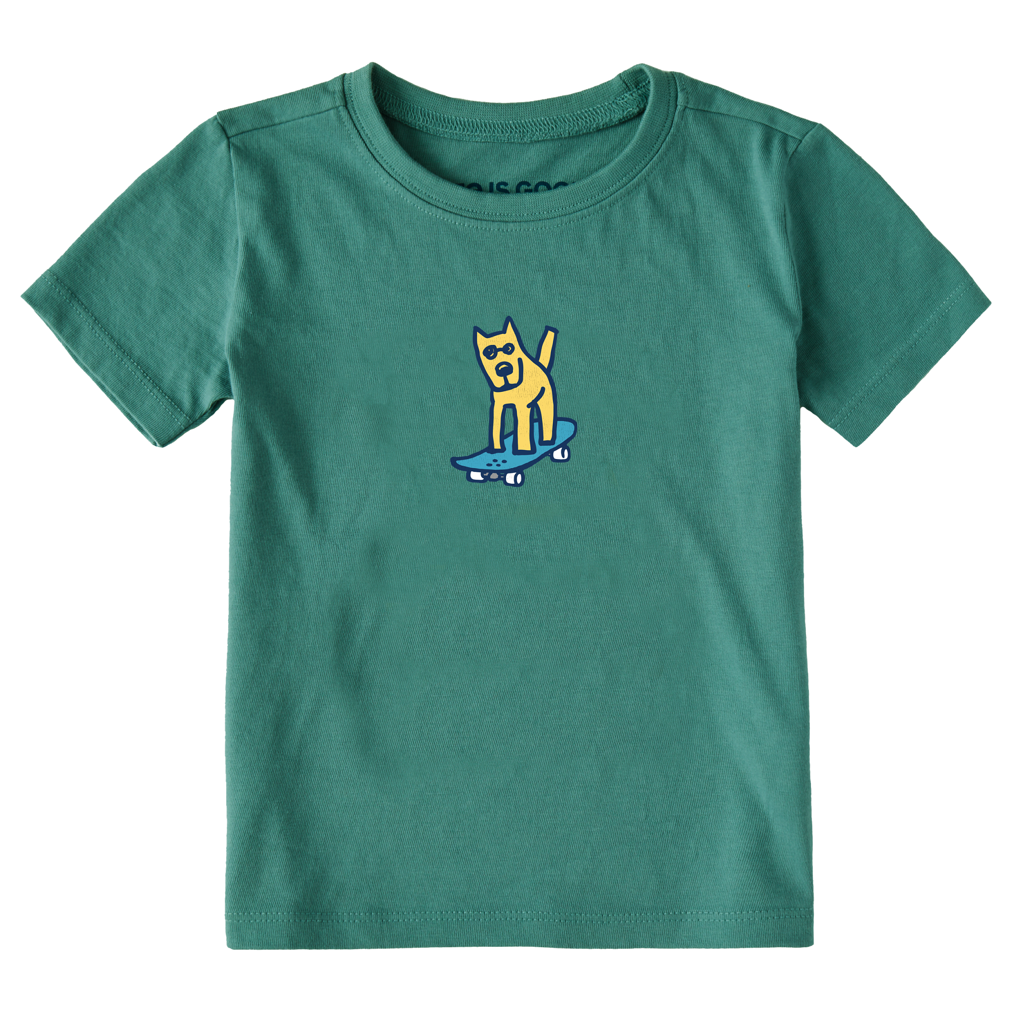 Toddler Crusher Tee - Vintage Rocket Skateboard