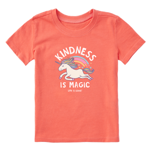 Toddler Crusher Tee - Kindness is Magic (Unicorn)