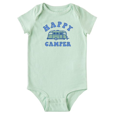 Baby Bodysuit Crusher - Happy Camper