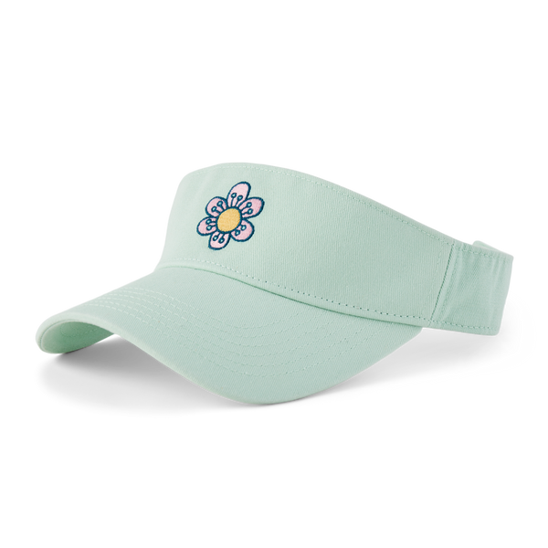 Updated Visor Flower (Sage Green)