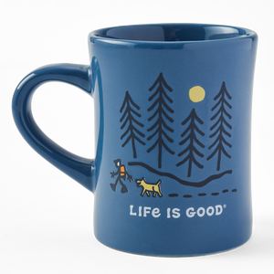 Diner Mug Hiking through the Woods