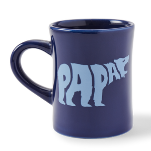 Diner Mug Papa Bear (Darkest Blue)