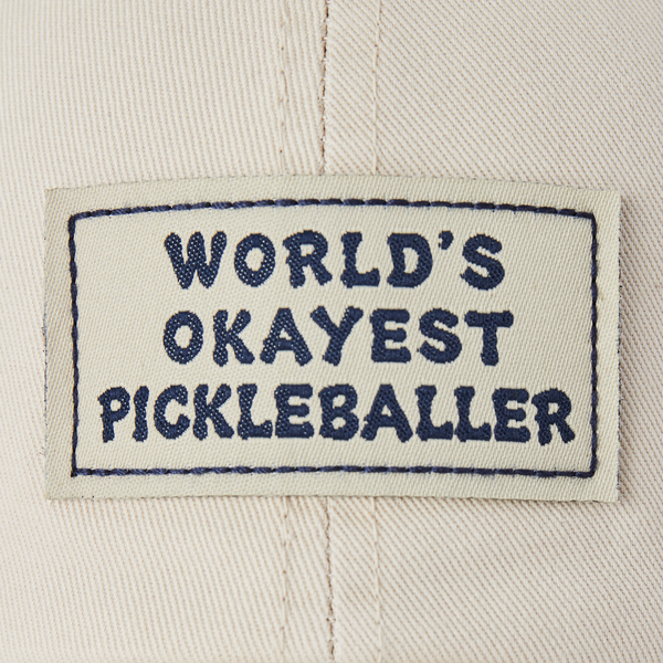 Chill Cap World's Okayest Pickleball Player