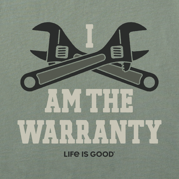 Men's Long Sleeve Crusher Tee - I am the Warranty