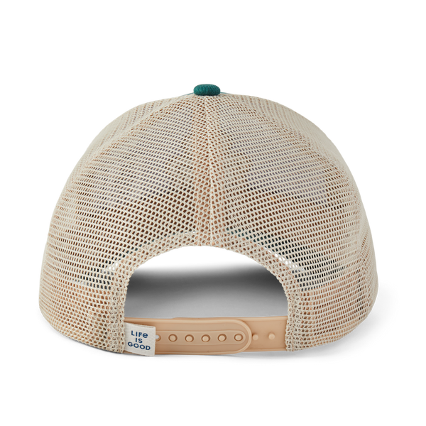 Trucker Hat  Clean Celtic Clover