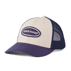 Trucker Hat  Clean LIG Oval (Bone)