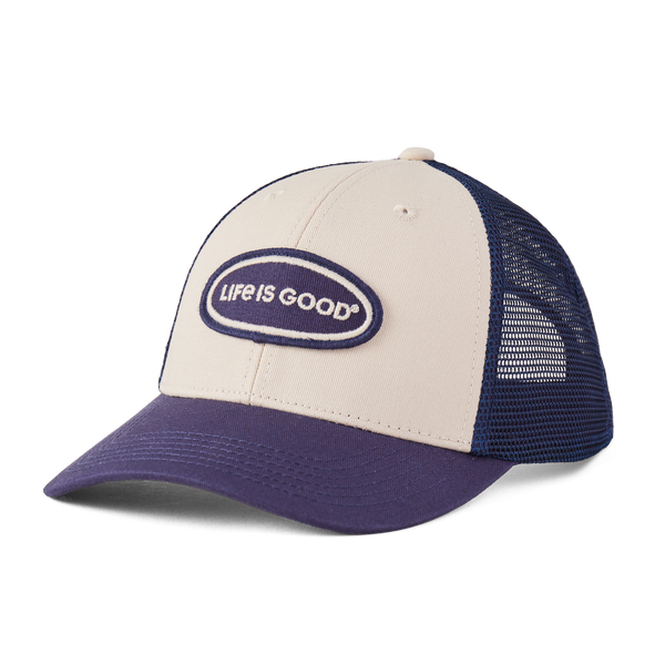 Trucker Hat  Clean LIG Oval (Bone)