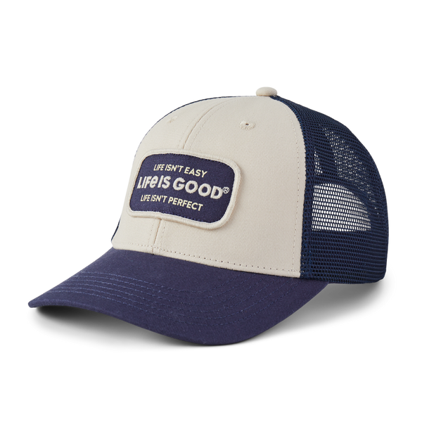 Trucker Hat  Life Isn't Perfect Patch