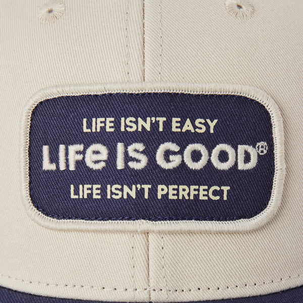 Trucker Hat  Life Isn't Perfect Patch