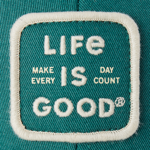 Trucker Hat Make Everyday Count Patch