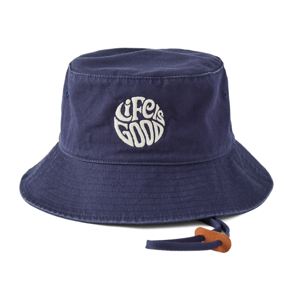 Bucket Hat LIG Circle Darkest Blue