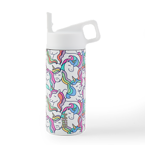 12 oz. Kids Water Bottle - Unicorn Friends