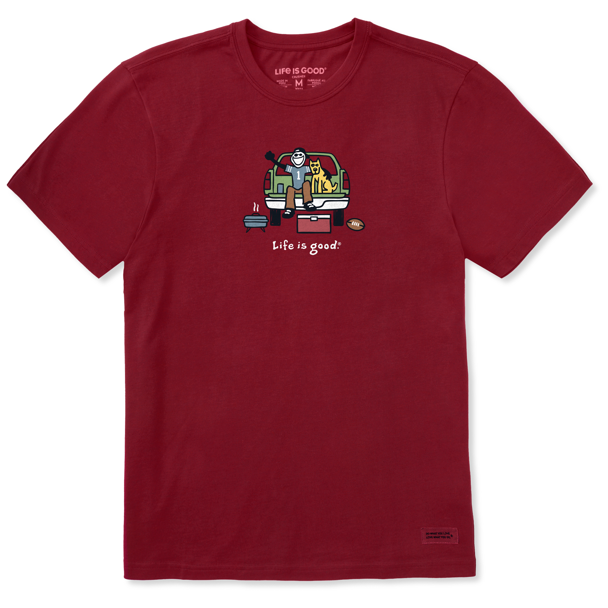 Men's Crusher Tee - Tailgate Football