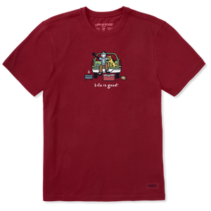 Men's Crusher Tee - Tailgate Football