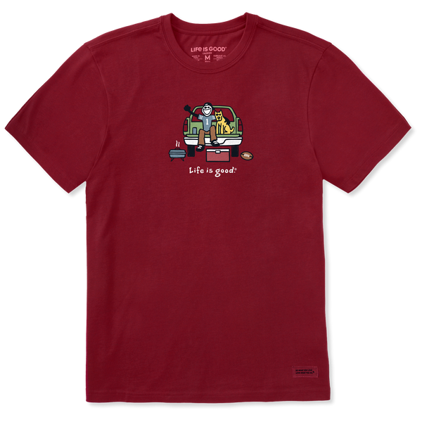 Men's Crusher Tee - Tailgate Football