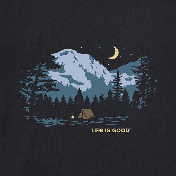 Men's Crusher Tee - Camping Solitude
