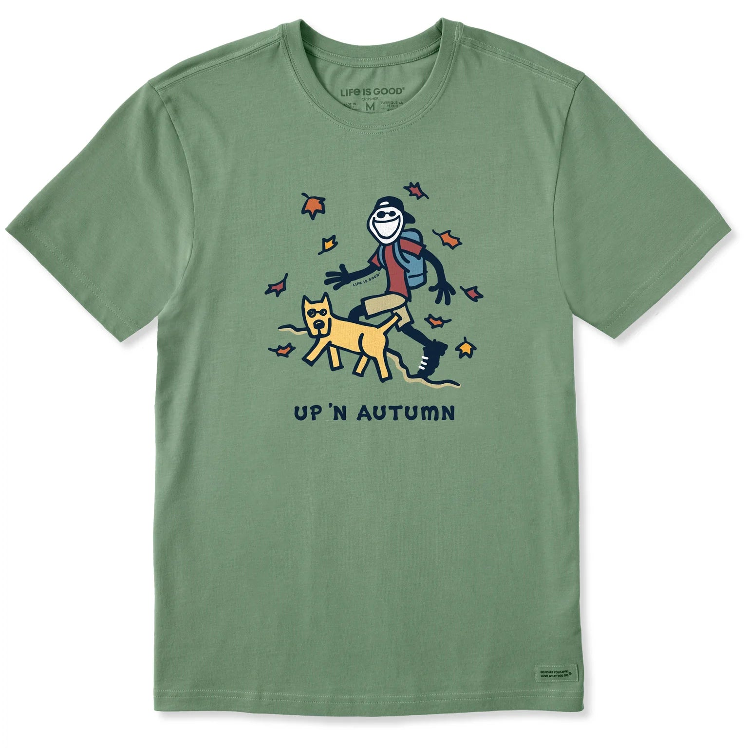 Men's Crusher Tee - Jake & Rocket Up 'n Autumn