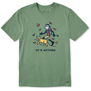 Men's Crusher Tee - Jake & Rocket Up 'n Autumn