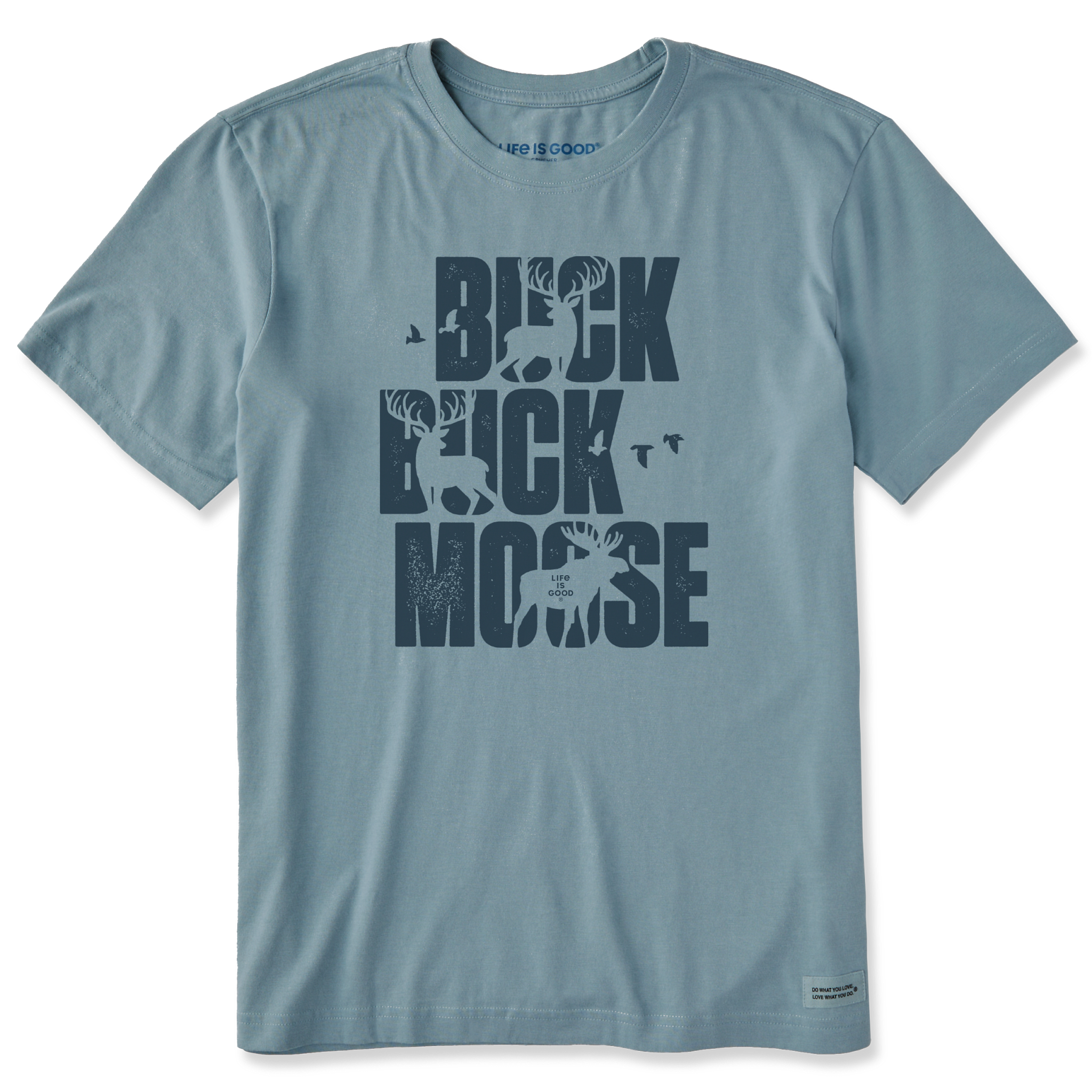 Men's Crusher Tee - Buck Buck Moose