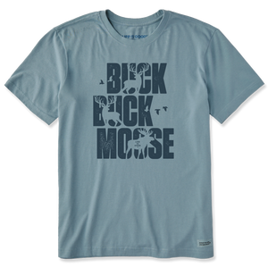 Men's Crusher Tee - Buck Buck Moose