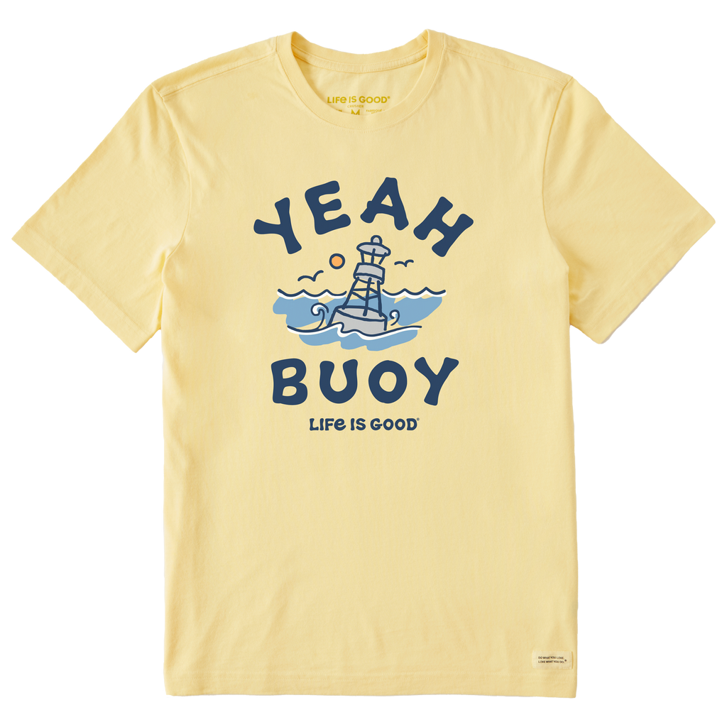 Men's Short Sleeve Crusher Tee Yeah Buoy - Main Image