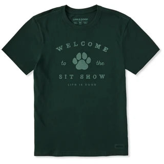 Men's Crusher Tee - Welcome to the Sit Show (Dog)
