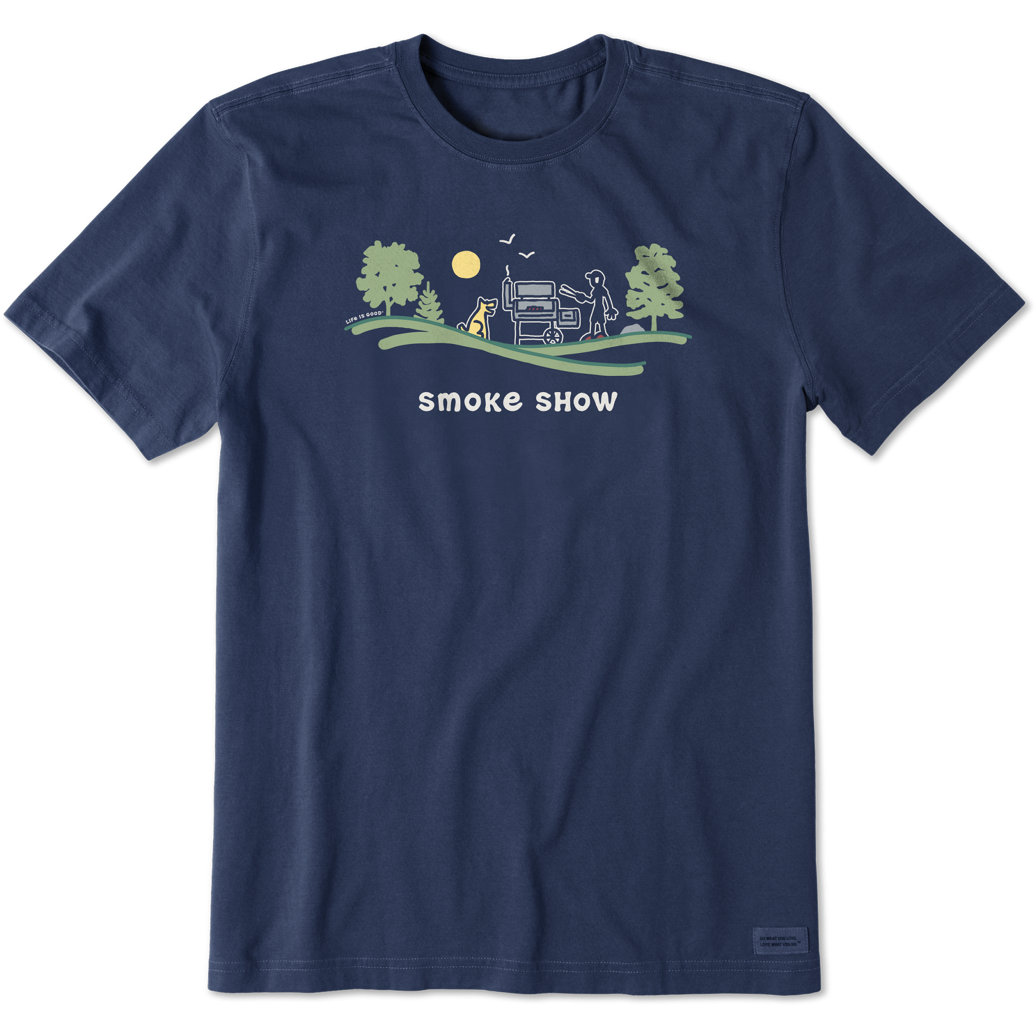 Men's Short Sleeve Crusher Tee - Smoke Show