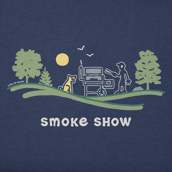 Men's Short Sleeve Crusher Tee - Smoke Show