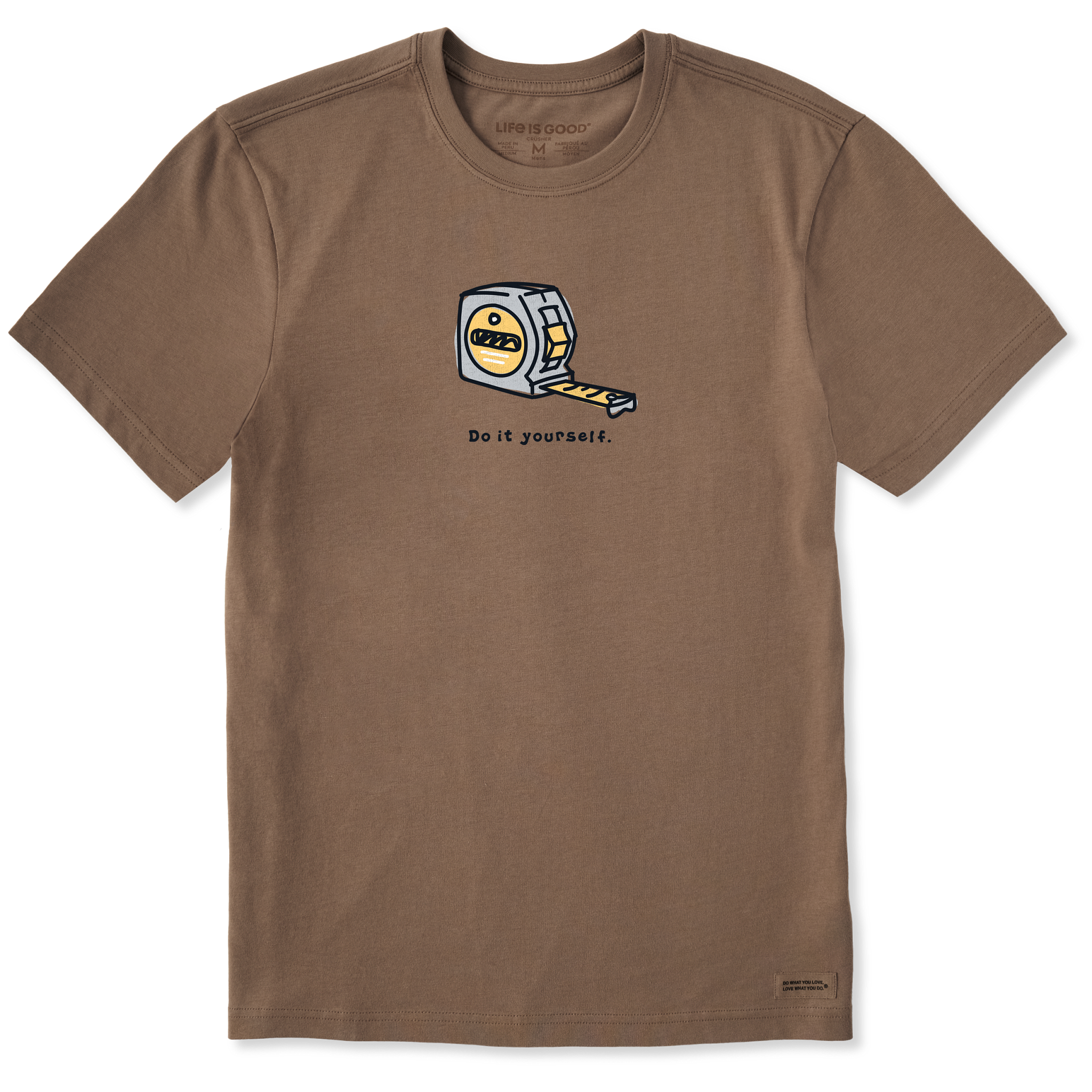 Men's Crusher Tee - DIY Tape Measure