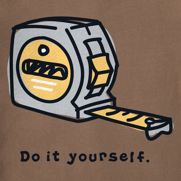 Men's Crusher Tee - DIY Tape Measure