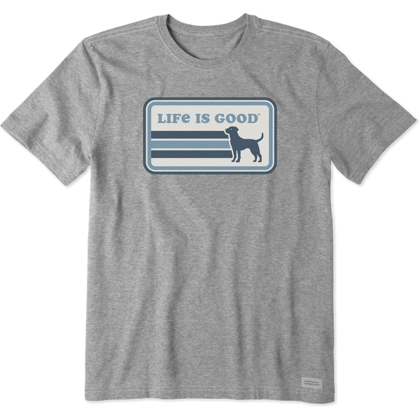 Men's Crusher Tee - Lab Stripes - Life is Good Westport, Canada