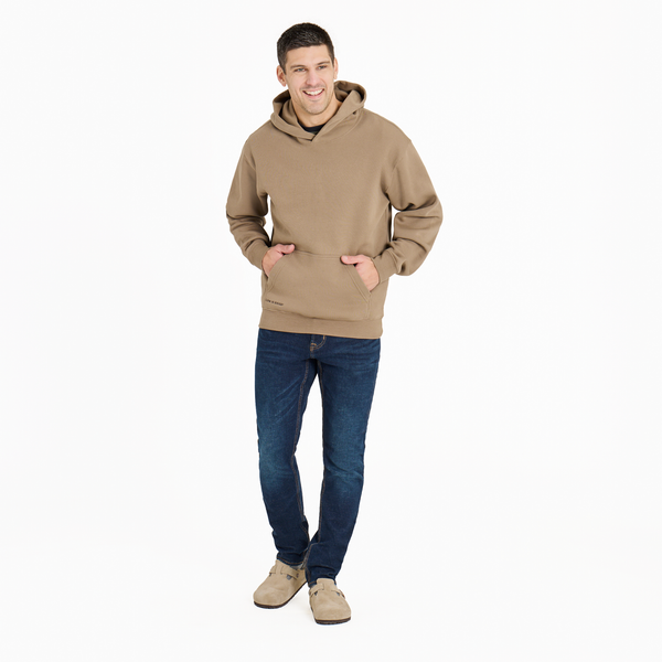 Men's Good Vibes Fleece Hoodie - Crafty LIG - Life is Good Westport, Canada