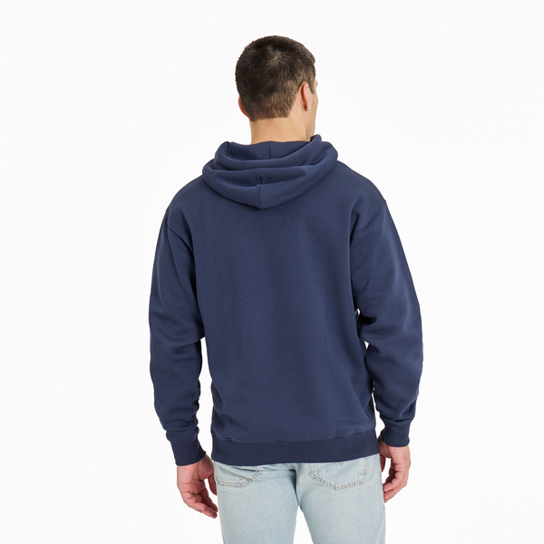 Men's Good Vibes Fleece Hoodie - Crafty Forest - Life is Good Westport, Canada