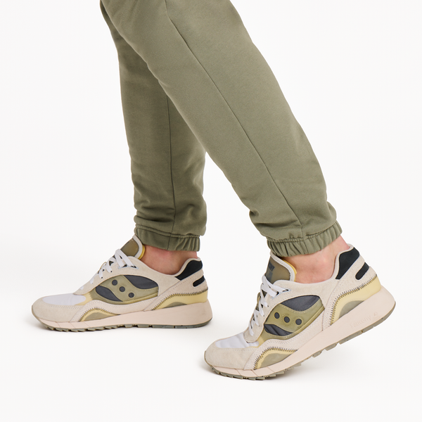 Men's Good Vibes Fleece Jogger - Solid (Moss Green) - Life is Good Westport, Canada
