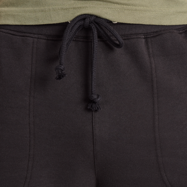 Men's Good Vibes Fleece Short - Solid (True Black) - Life is Good Westport, Canada