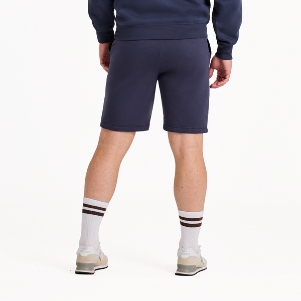 Men's Good Vibes Fleece Short - Solid (Inkwell Blue) - Life is Good Westport, Canada