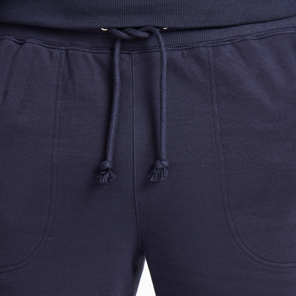 Men's Good Vibes Fleece Short - Solid (Inkwell Blue) - Life is Good Westport, Canada