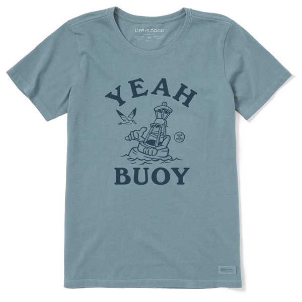 Women's Crusher Tee - Matchbook Yeah Buoy - Life is Good Westport, Canada