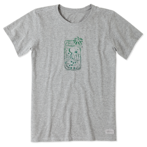 Women's Crusher Tee - Firefly Moon Jar