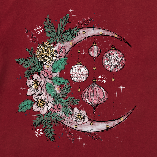 Women's Crusher Tee - Christmas Ornament - Life is Good Westport, Canada